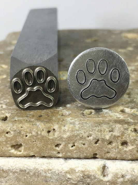 Bare Metal - Paw Print – It's Scrapicated, LLC