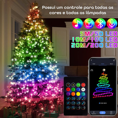 Luzes Decorativas Para Árvore De Natal – Casa Infinite