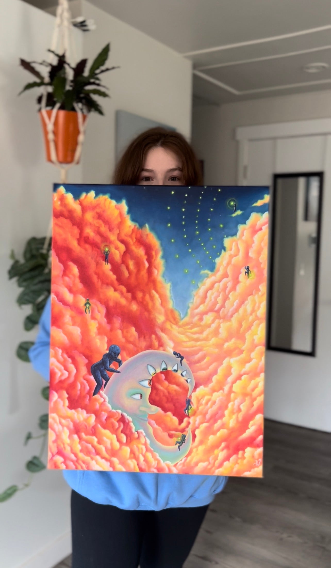 Moon Sees We - Print
