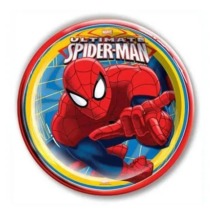 Plato chico Spiderman – COFRE DE CONFETTI