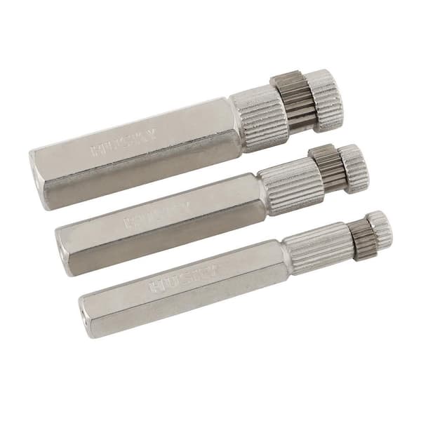 Internal Pipe Wrench Set Install Or Remove Pipe Nipples 3/8 in. 1/2 in. 3/4 in.