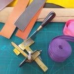 Leather cutter for make guitar straps pardoguitarstraps.com