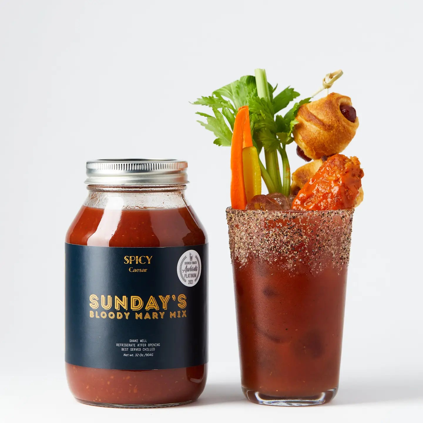 Sunday's Award Winning Spicy Bloody Mary Mix