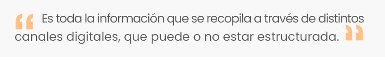 que es la big data en español