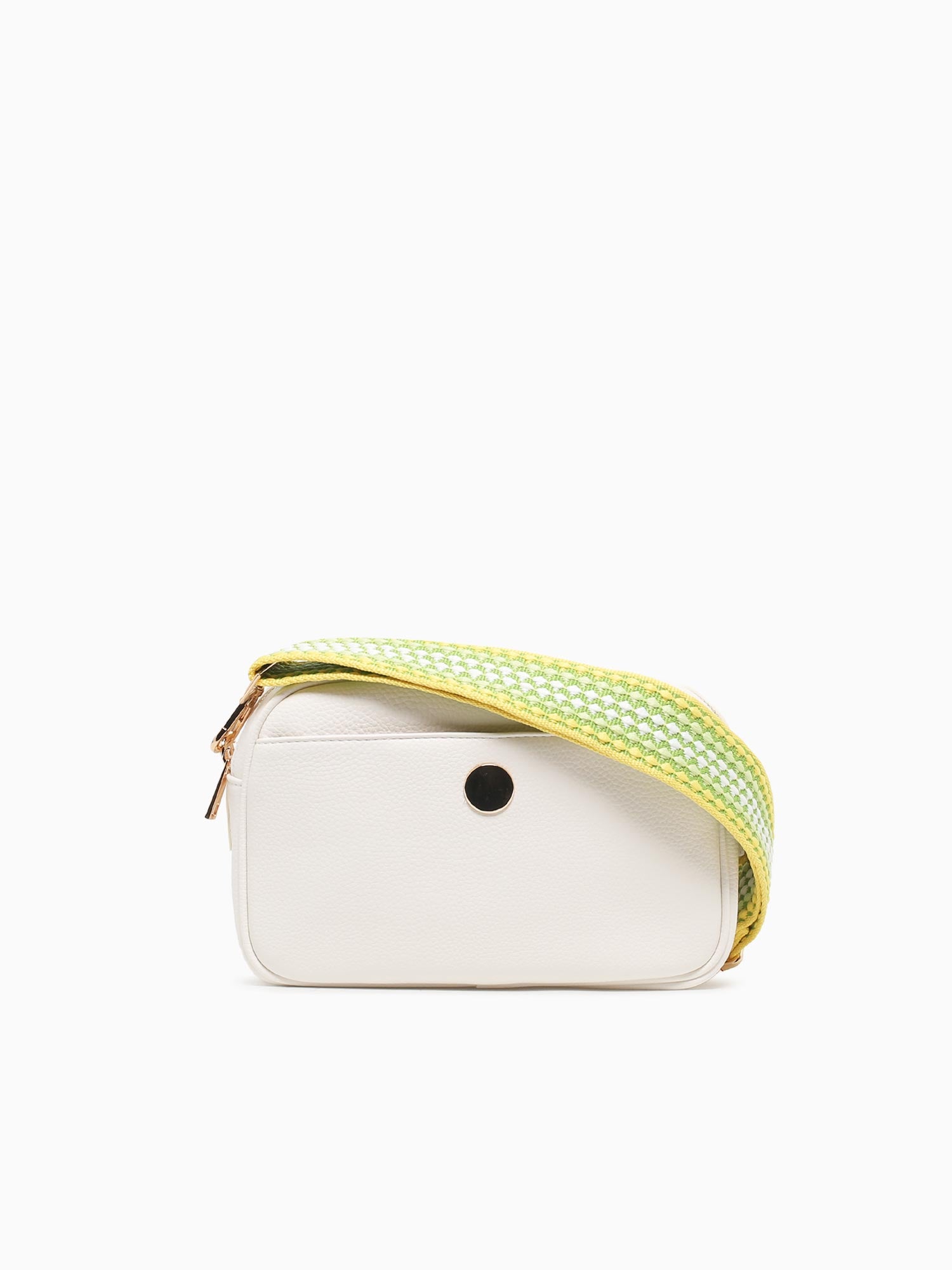 Spring Button Crossbag Off White