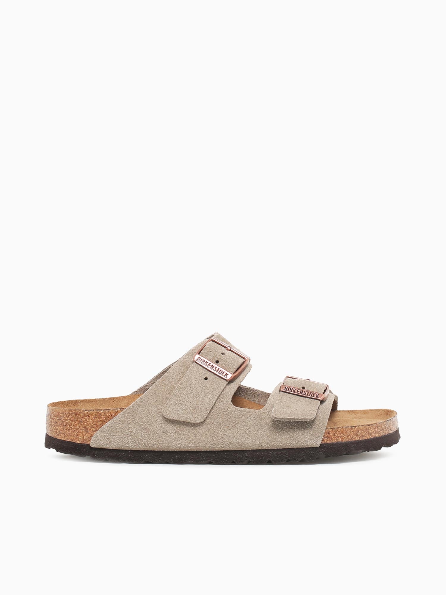 Arizona Soft Footbed Taupe Suede