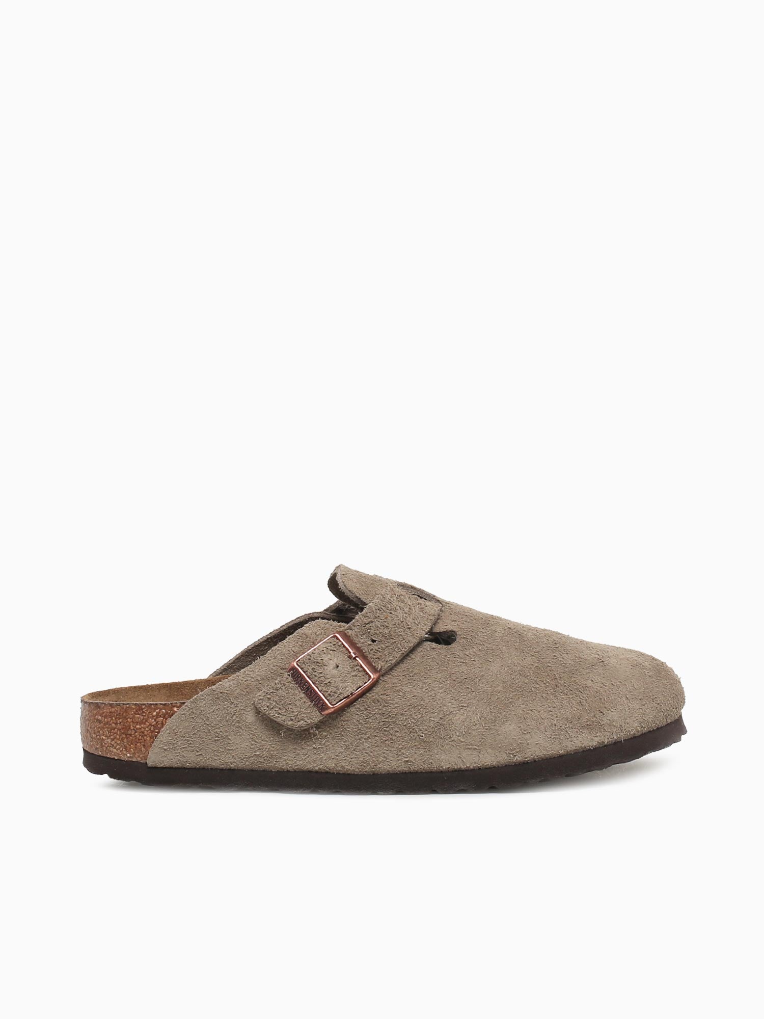 Boston Soft Footbed  Taupe Suede