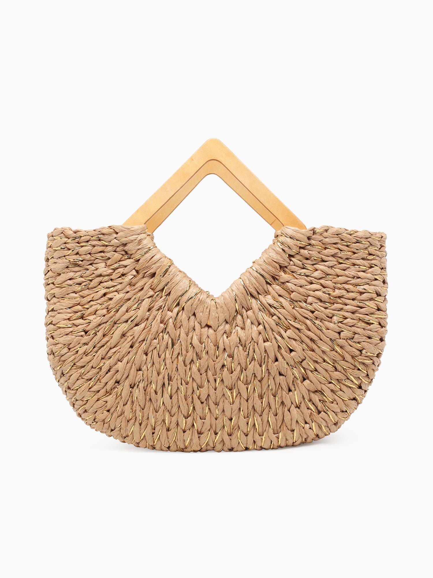 Sunset Tote Beige Gold