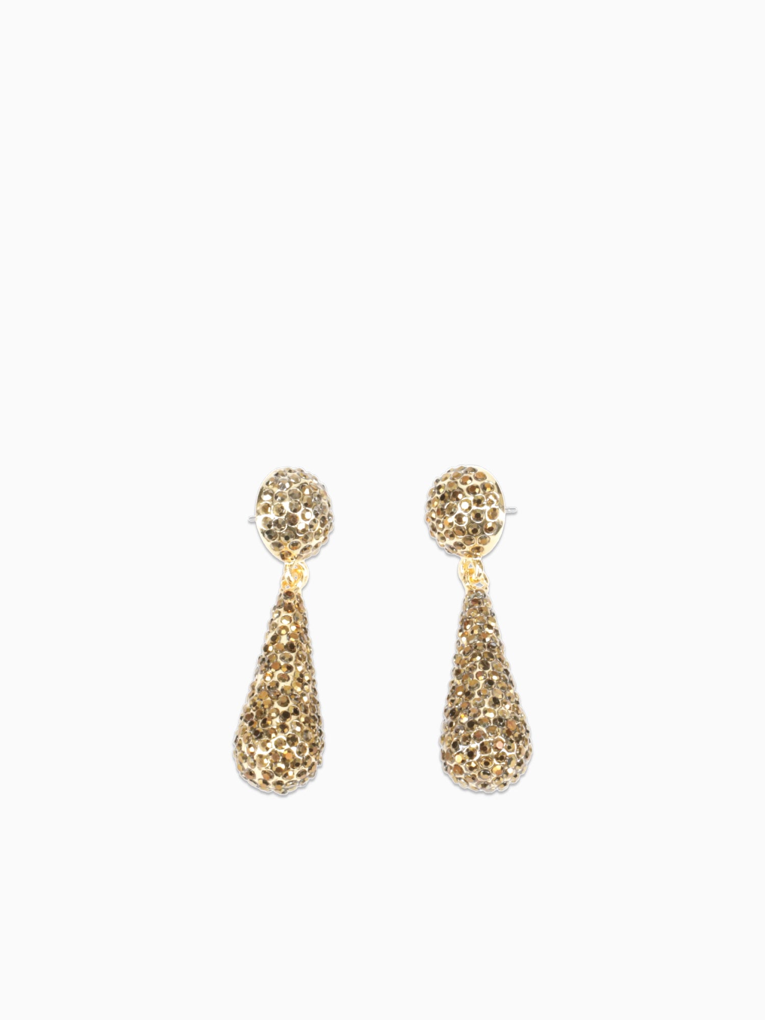 Ea Dangle Rhinestone Gold