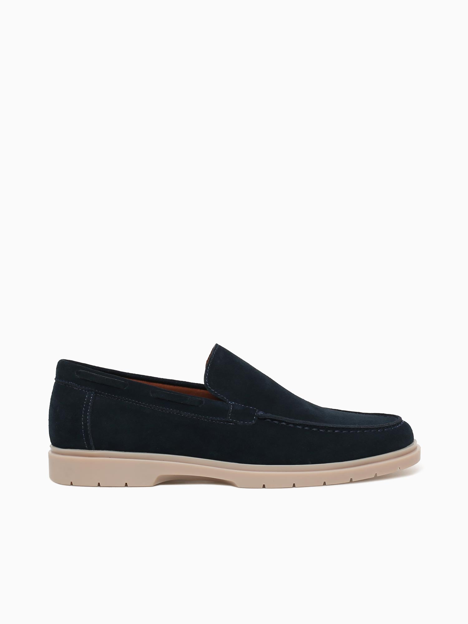 Cathal Navy Suede