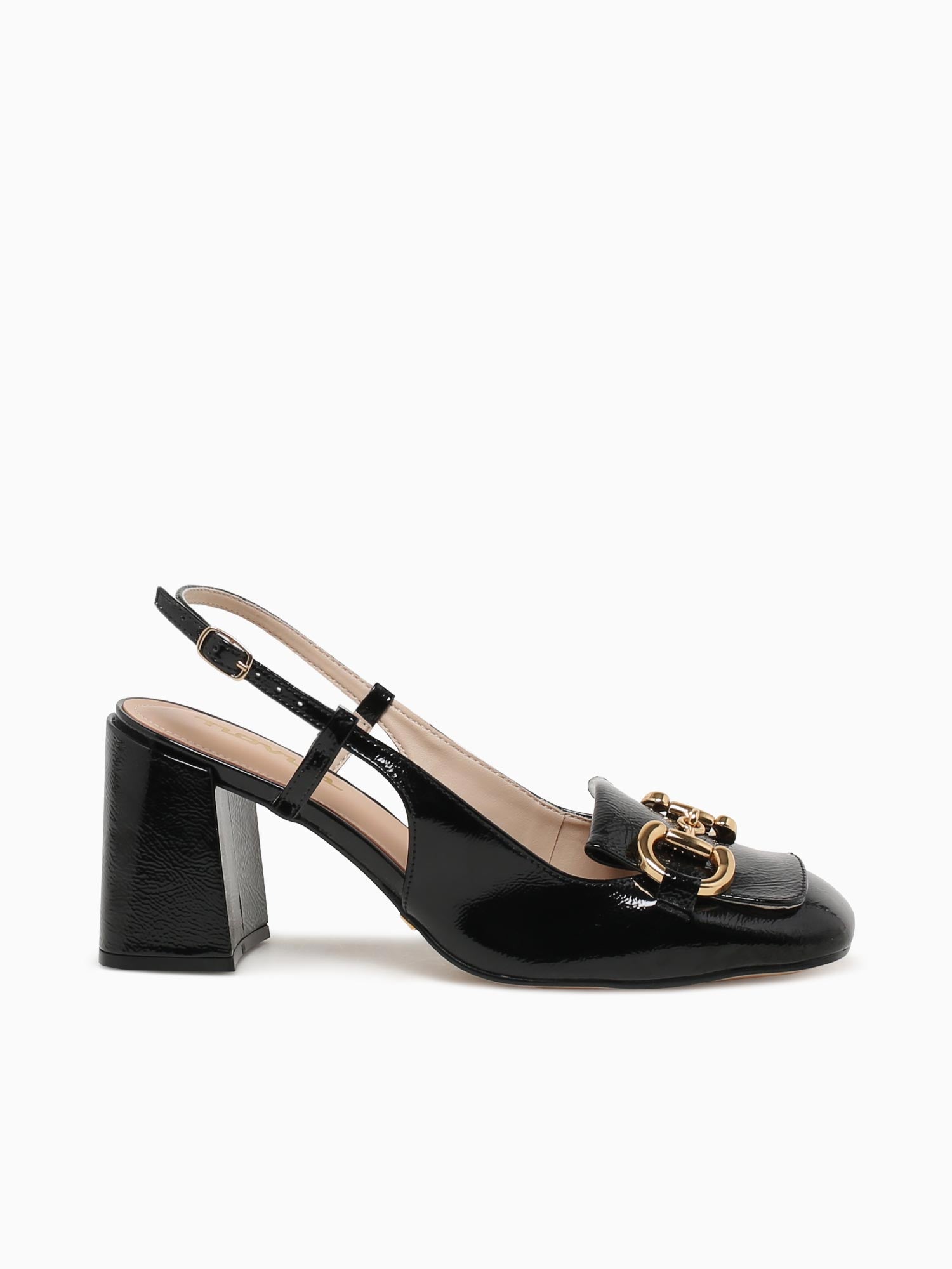 Hamia Black Glossy Patent