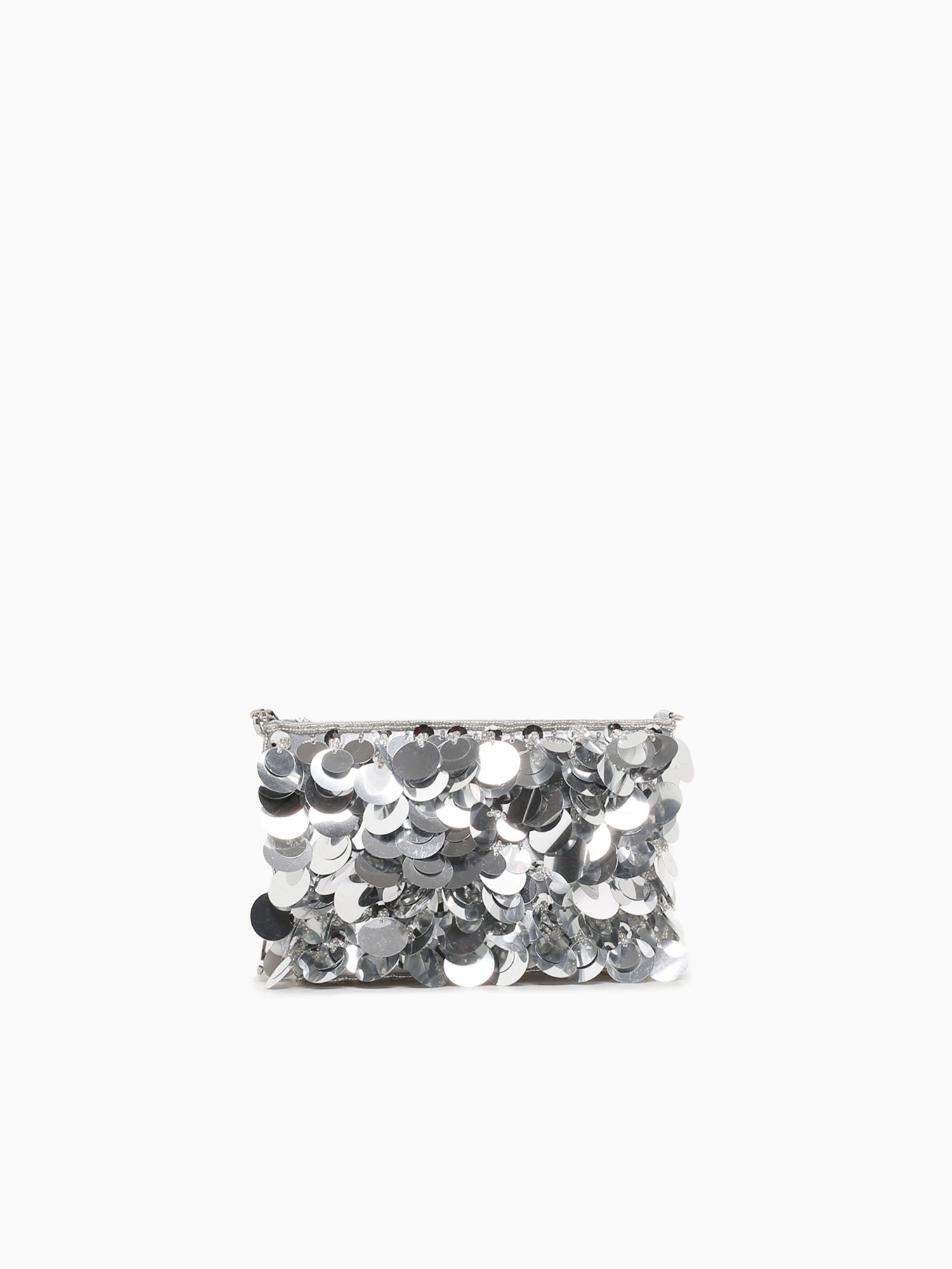 Gemma Clutch Silver