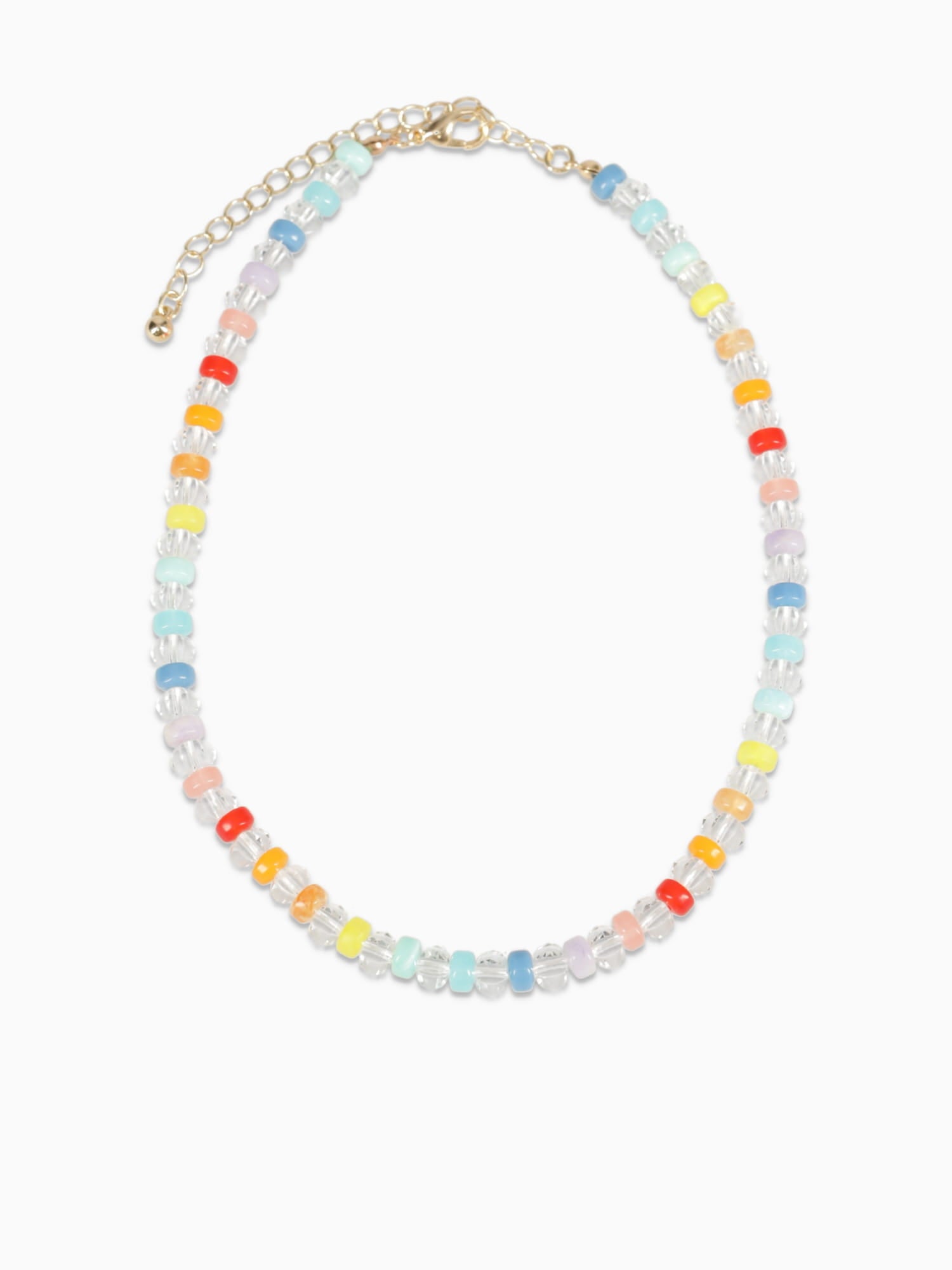 Nec Clear Rainbow Chocker