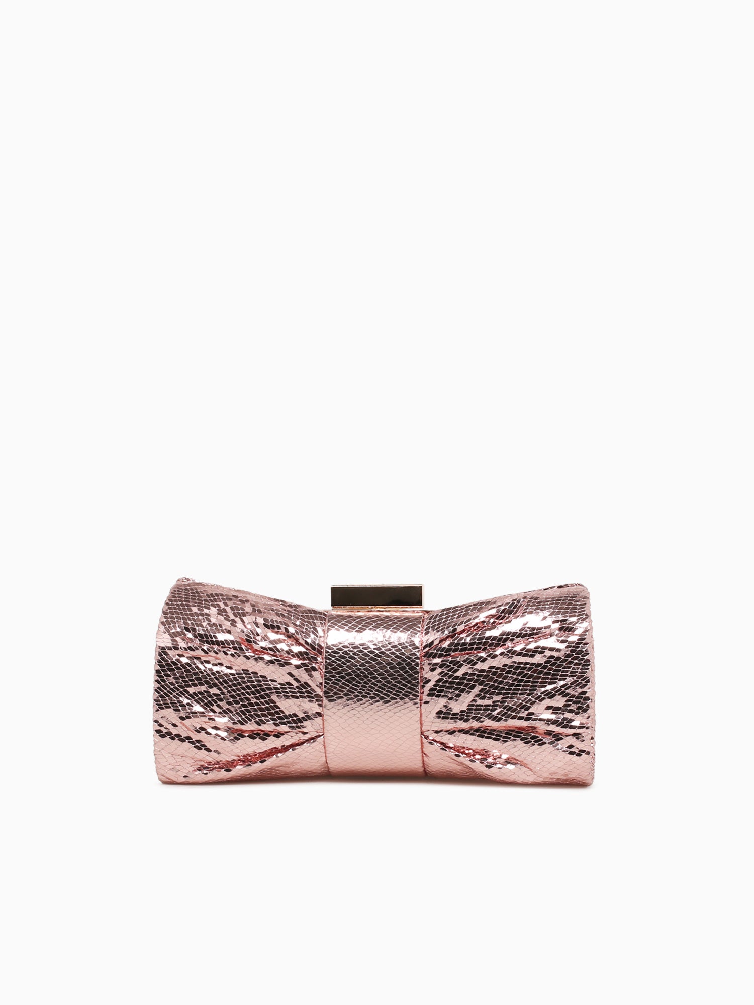 Bow Clutch Pink