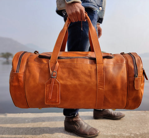 Leather Duffel Vs. Leather Holdall Vs. Leather Carry On Luggage — The ...