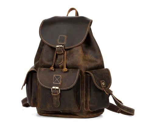 Steel Horse Leather The Hemming Leather Laptop Bag