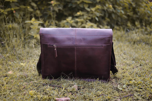 Leather Garment Duffle Bag — The Handmade Store