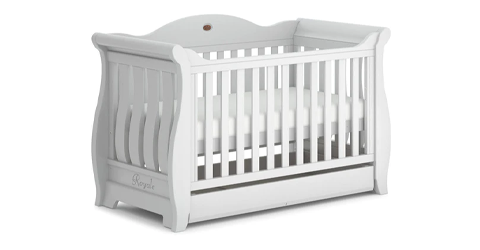 BOORI SLEIGH ROYALE COT BED