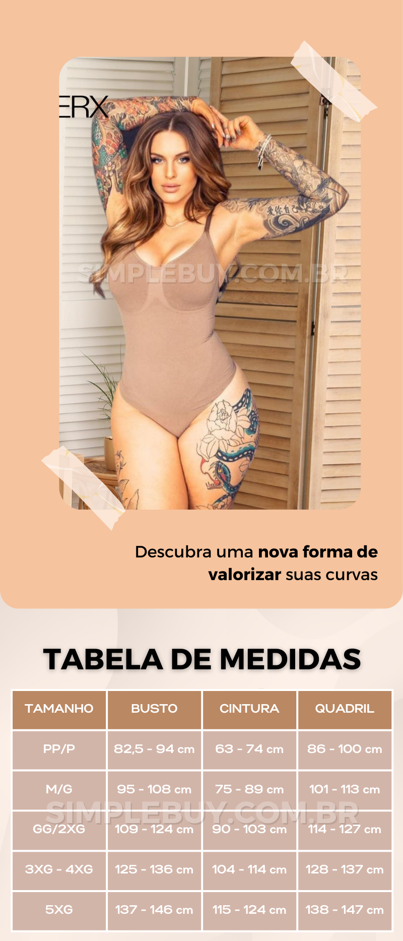 body-modelador-shaper-x