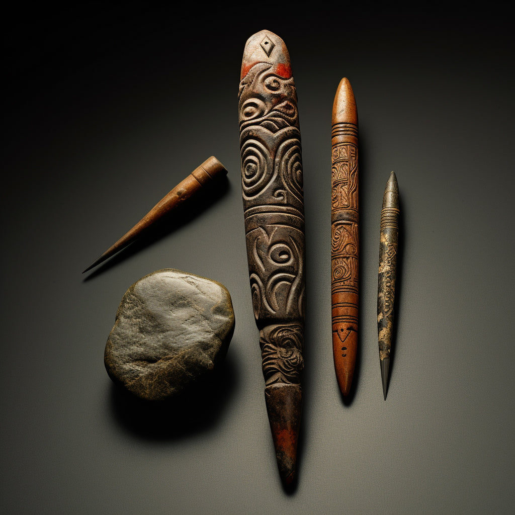 Narzędzia do tatuowania starożytnej Afryki