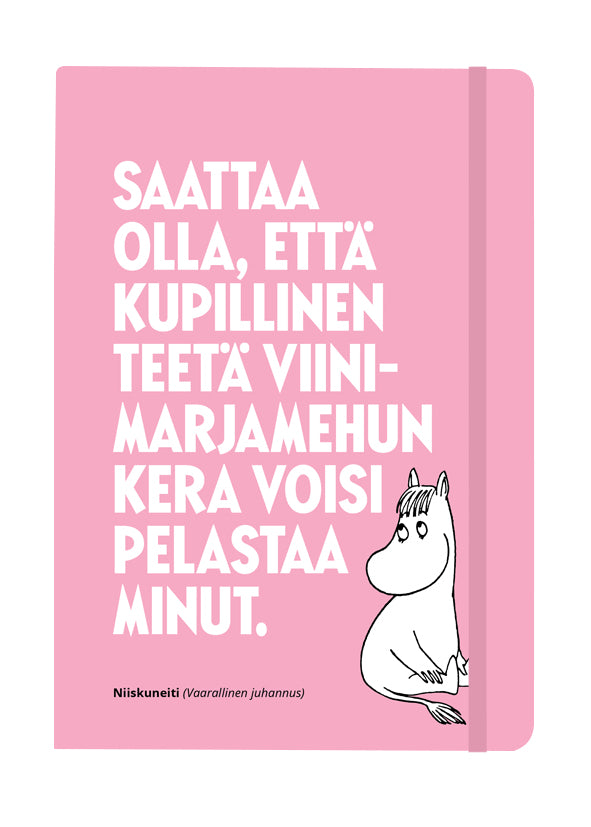 Notebook A5 Moomin - Grape juice – Putinki