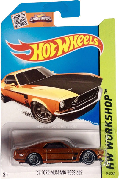 Hot Wheels 69 Ford Mustang Boss 302 Super Treasure Huntn Southerndiecast 3717