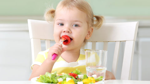 Healthy organic food for toddlers
