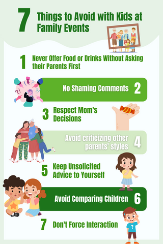 Things to Avoid with Kids at Family Events