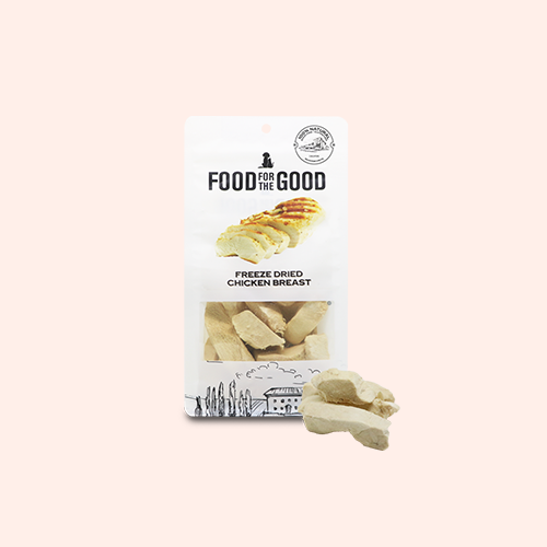 Food For The Good Freeze Dried Chicken Breast Cat & Dog Treats