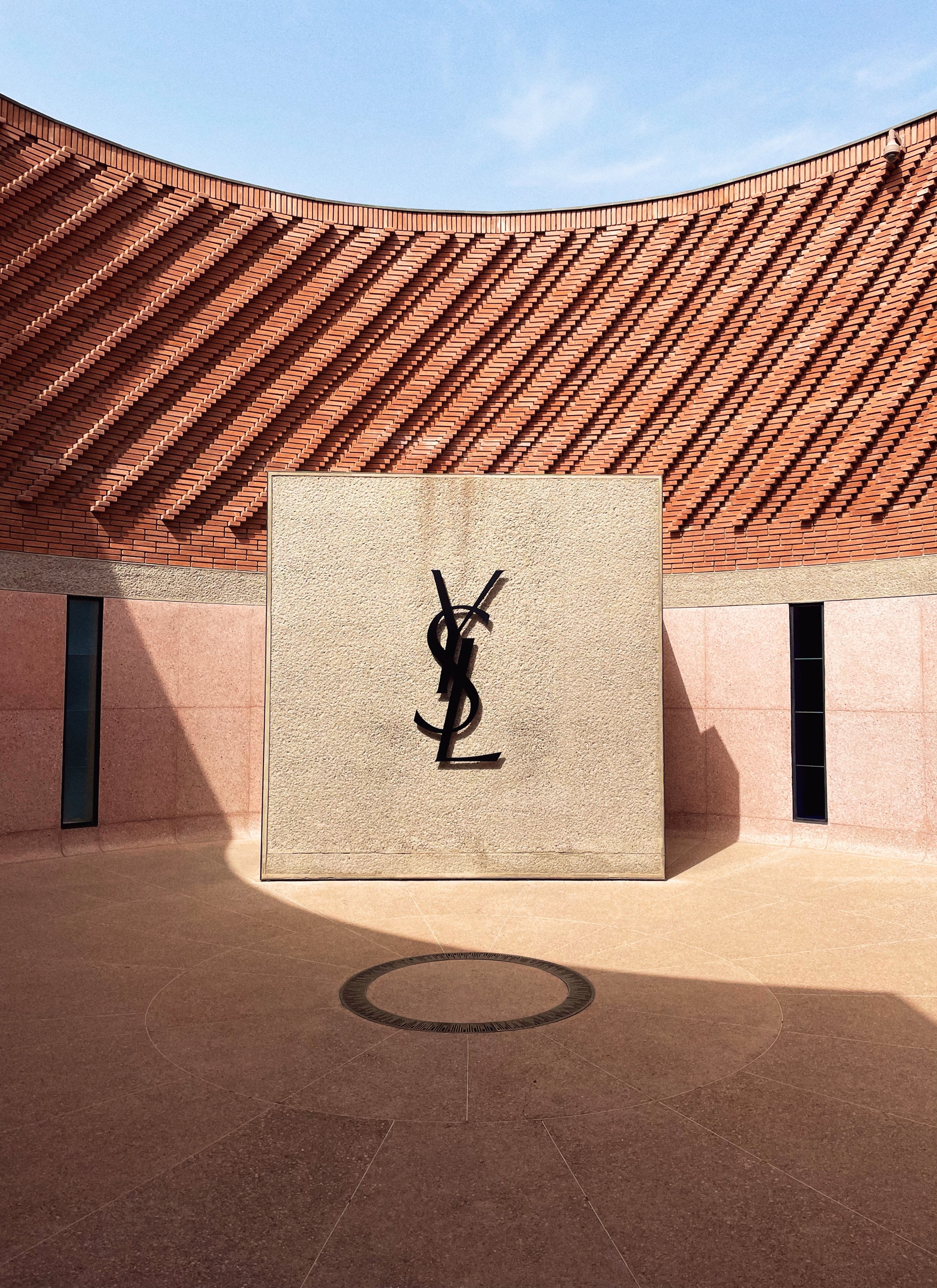 Musée Yves Saint Laurent Courtyard