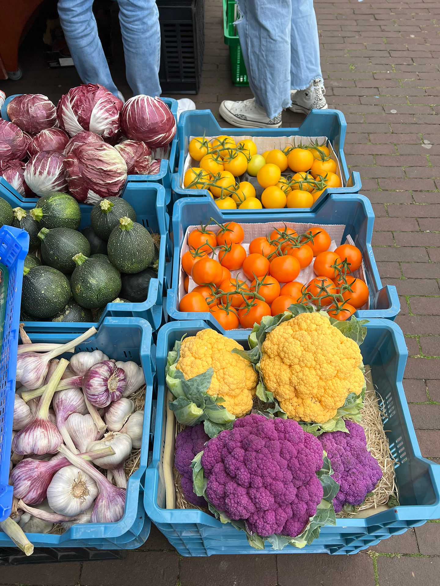Amsterdam vegetable stall