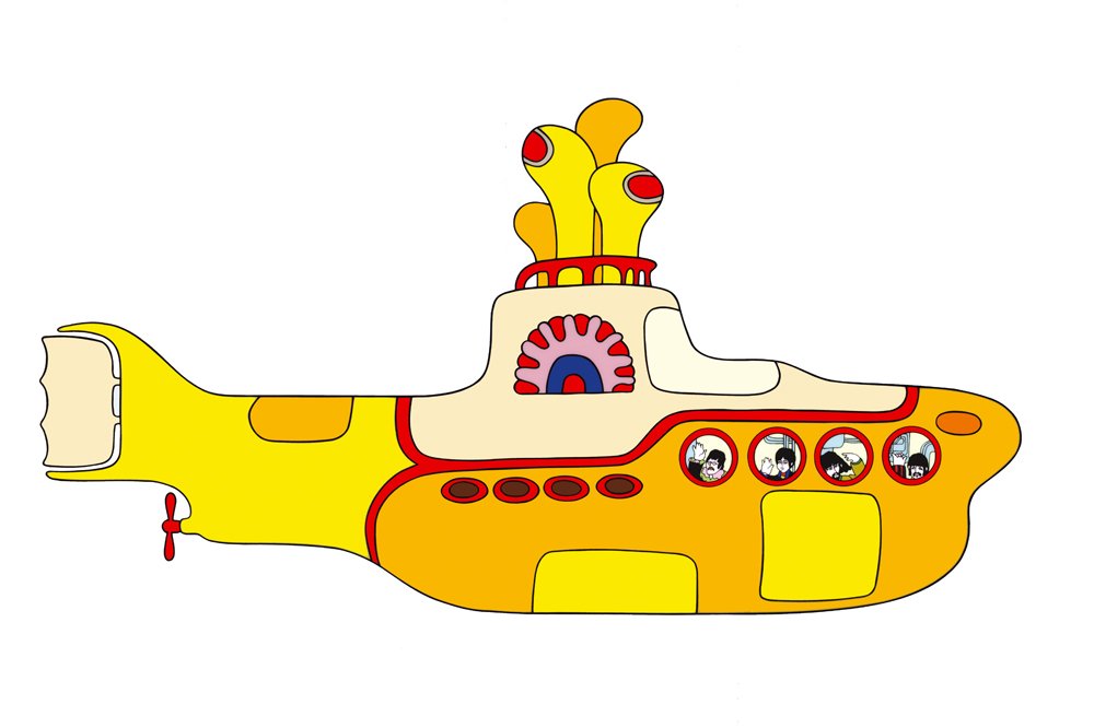 Jorum Studio Gorseland Beatles Yellow Submarine