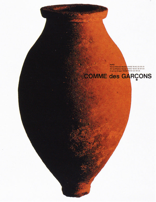 Jorum Studio Pentimento Visual Journey Comme des Garçons image of clay pot
