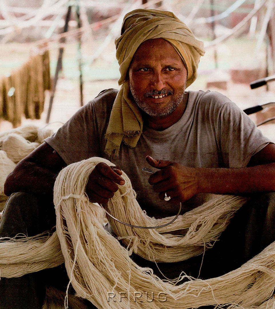 MAT handmade carpet production process