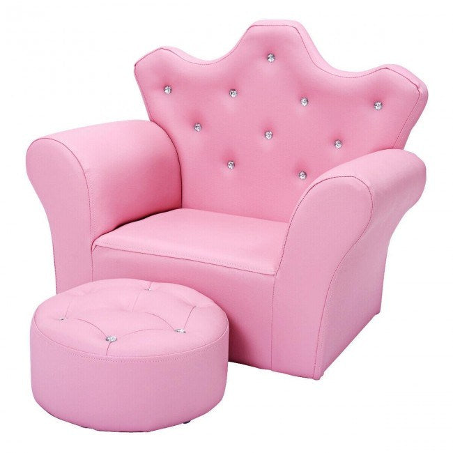 princess chair and ottoman