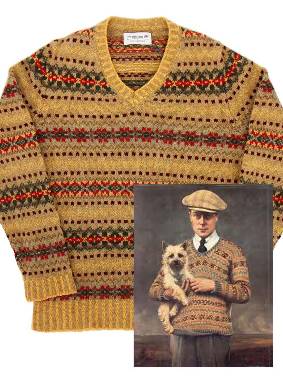 Edward III inspired vintage sweater