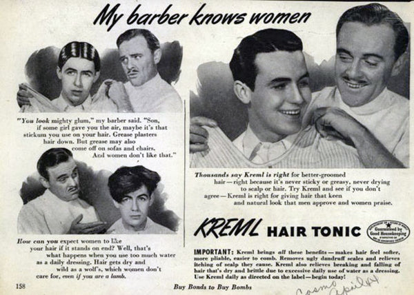 40s Barber Advert