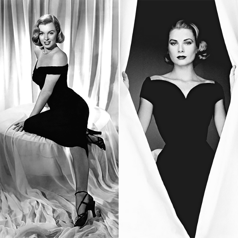 Christian Dior Marilyn Monroe Grace Kelly