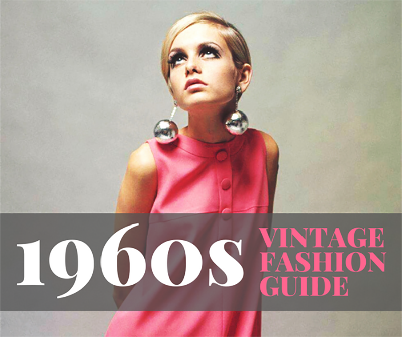 pink dress 1960s makeup