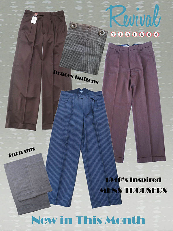 Vintage 1940s Trousers