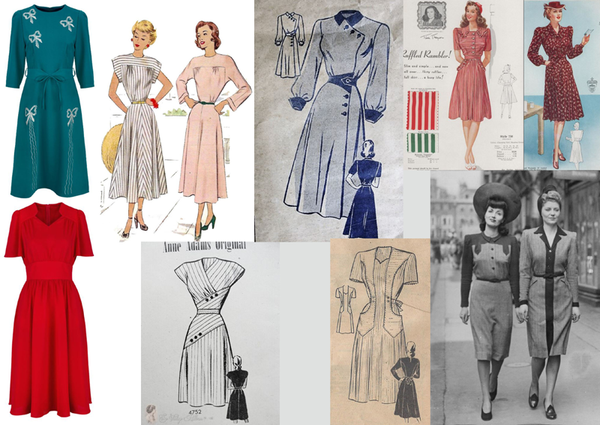 Designing The Ultimate 1940s Dress – RevivalVintage