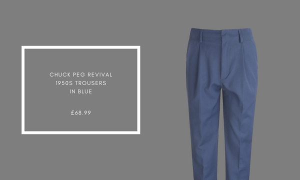 Chuck Peg Revival 1950s Trousers