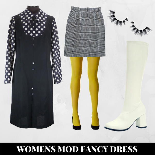 Girls Mod Fancy Dress