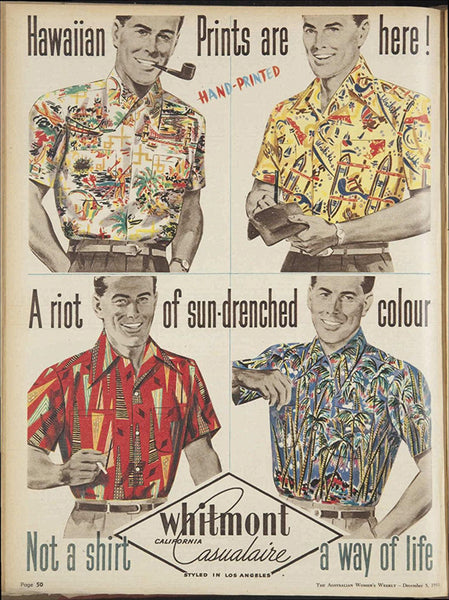 Hawaiian Shirt Ad