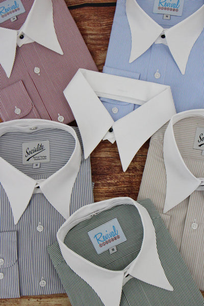 Shirts with Spearpoint Collar