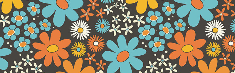60s Floral Designed by Freepik