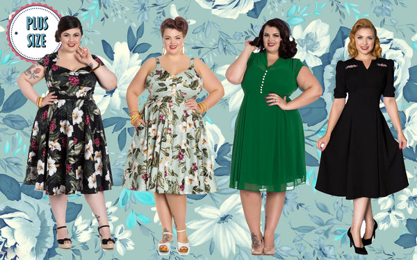 Plus Size Vintage Dresses