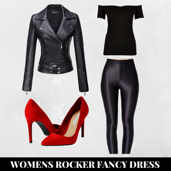 Ladies Rocker Fancy Dress