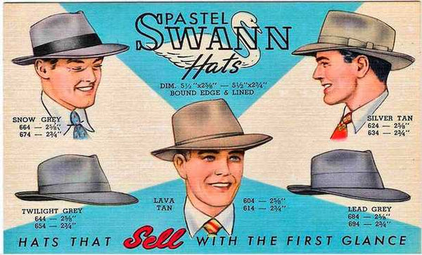 Vintage Hat Advert