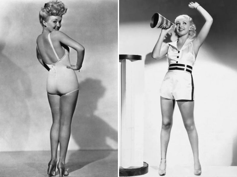 Betty Grable Pin Up Fashion